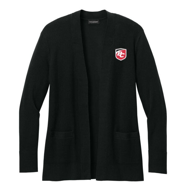 Bakersfield College - Women's Easy Care Open Front Cardigan Sweater Thumbnail