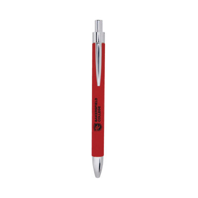 Red Laserable Leatherette Pen Thumbnail